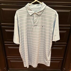 Vineyard Vines Men's Light Blue Polo Shirt